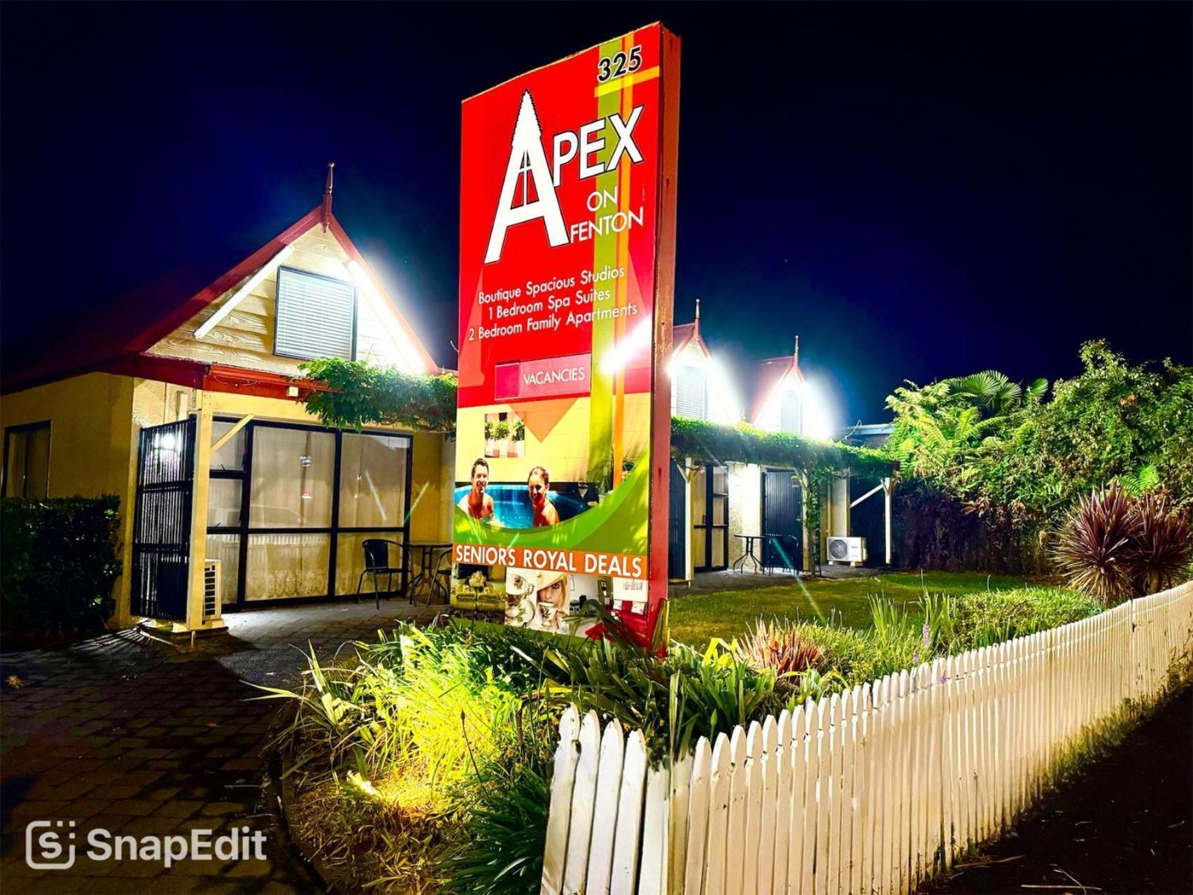 เอเป็กซ์ ออน เฟนตัน โมเต็ล โรโตรัว ภายนอก รูปภาพ